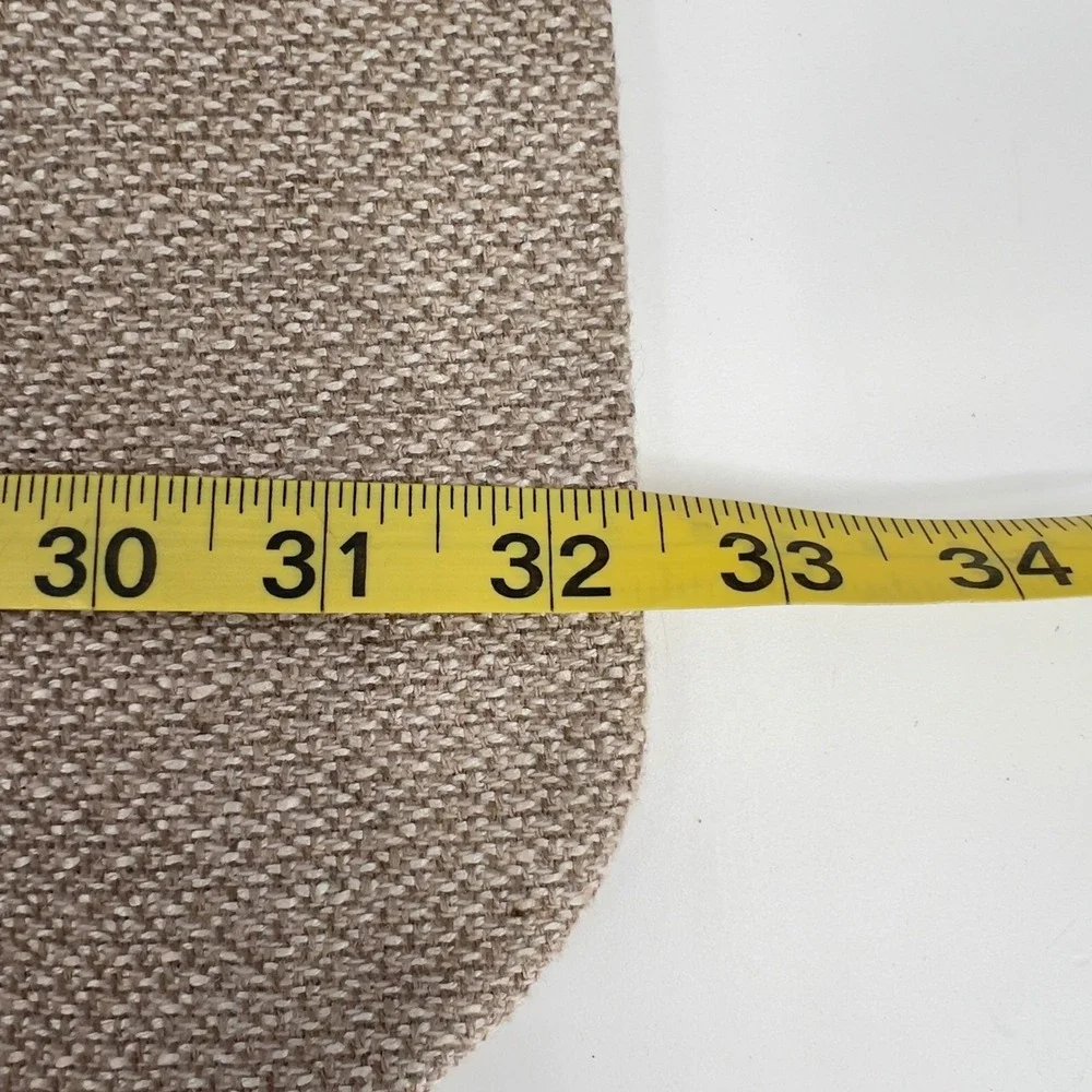 Haggar Mens 40L Tan Textured Two Button Sport Coat Blazer Long Grandpacore